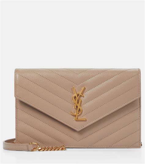 ysl wallet on chain price|ysl cassandre envelope chain wallet.